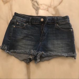 Tractr denim cutoffs